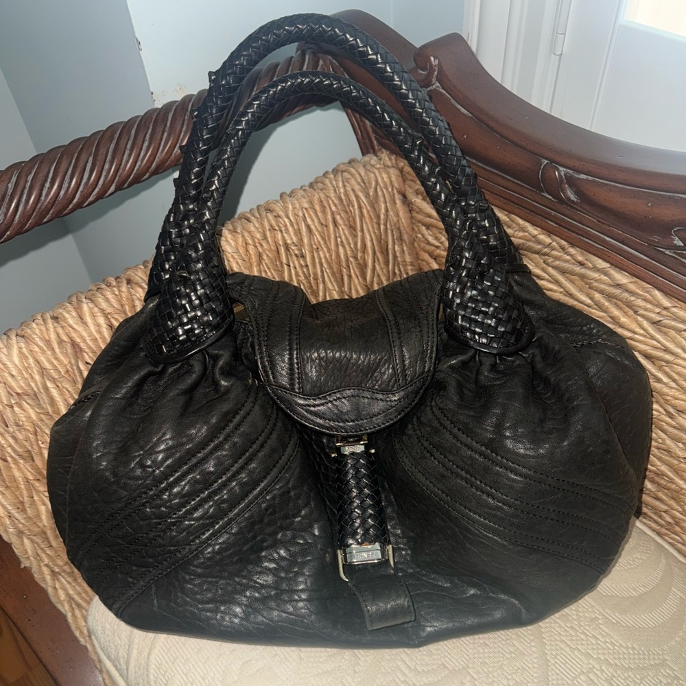 Fendi Black SPY Bag Vintage